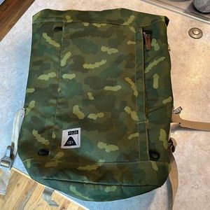 Camo poler stuff outdoors roll top backpack